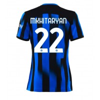 Dámy Fotbalový dres Inter Milan Henrikh Mkhitaryan #22 2023-24 Domácí Krátký Rukáv